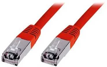 Digitus DIGITUS Ecoline - Komutacinis kabelis - RJ-45 (M) - RJ-45 (M) - 2.0m - SFTP - CAT 5e - Raudona (DK-1532-020 / R)