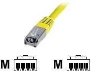 Digitus RJ-45/RJ-45, cat.5e, SF/UTP, geltona, 5 m (DK-1531-050/Y)