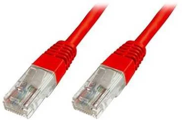 Assmann Electronic DIGITUS CAT 5e U-UTP patch kabelis PVC AWG 26/7 ilgis 5 m spalva raudona