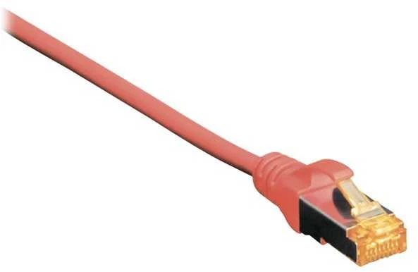 Digitus Kabelis CAT 6A SFTP 0.5m LSZH Raudona (SFTP6A005R)