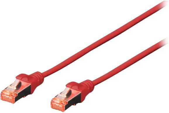 „Digitus Patchcord SFTP“, CAT 6a, raudona (DK-1644-A -010 / R)