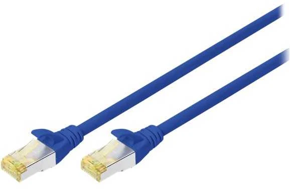 Digitus CAT 6A S/FTP kabelis, 10 vnt, 1m, mėlyna (DK-1644-A-010-B-10)
