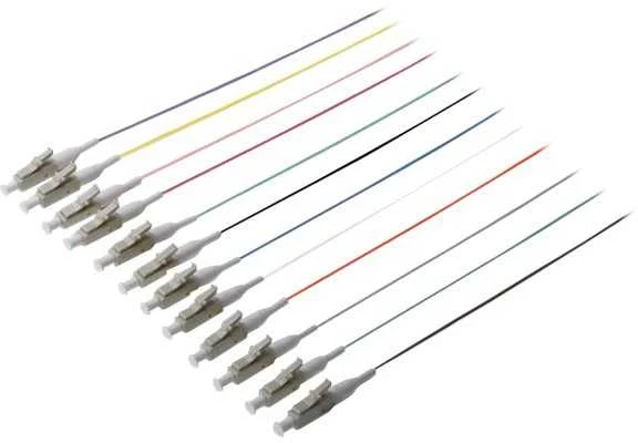 Digitus Spalvingos košės LC OM3 50/125µ Simplex 2m 12 vnt. (DK-25332-02/3)