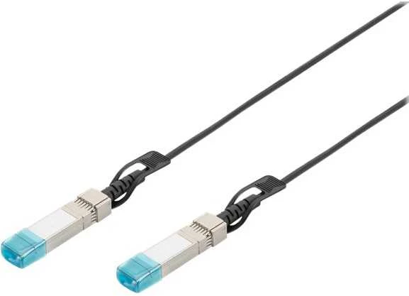 Digitus DN-81220-01 „InfiniBand“ arba pluoštinis optinis kabelis 0,5 m SFP+ Juoda