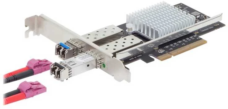 Digitus DN-10162 tinklo plokštė Vidinis Pluoštas 20000 Mbit/ai