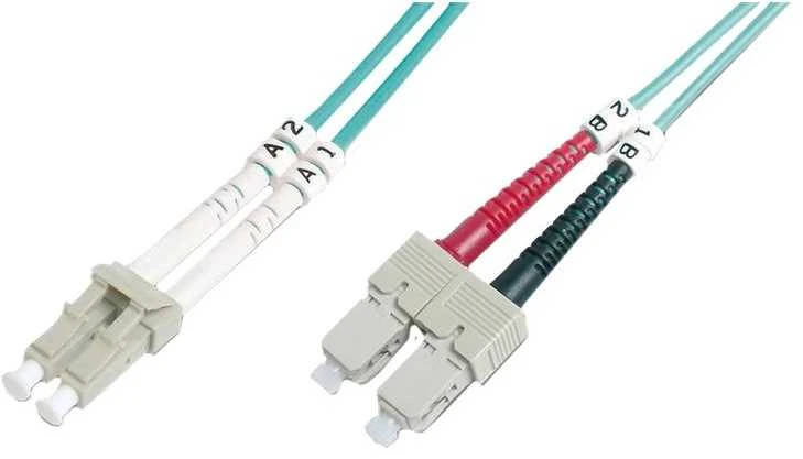 „Digitus Fiber Optic Patchcord LC“ -> SC OM4, 10m (DK-2532-10-4)