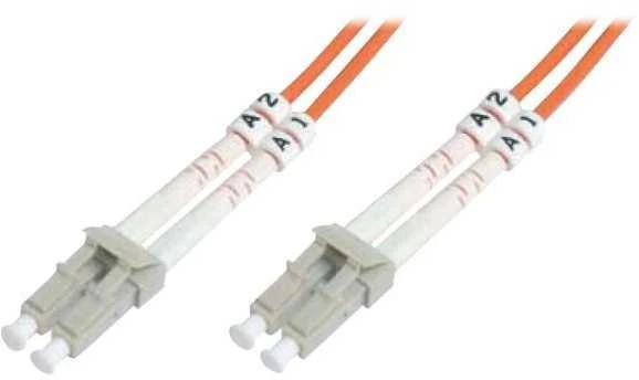 „Assmann“ elektroninis DIGITUS šviesolaidinis laidas nuo LC iki LC daugiamodis 50/125 m dvipusis ilgis, 10 m, OM3 klasė