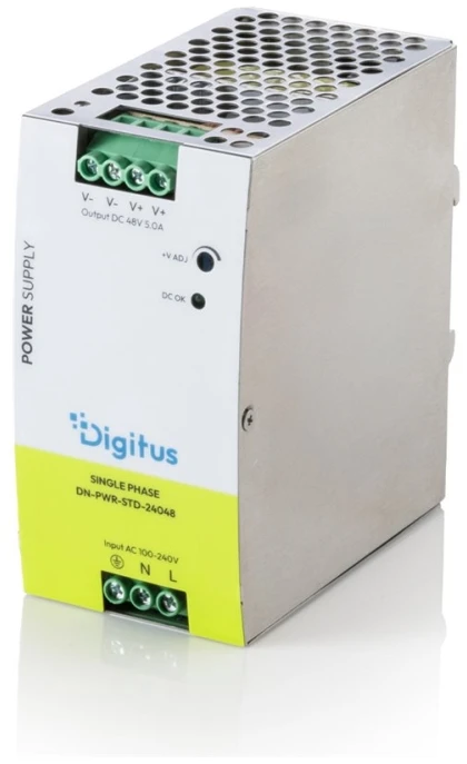 Maitinimo šaltinis serveriui Digitus IND. Maitinimo šaltinis 48V DC240W