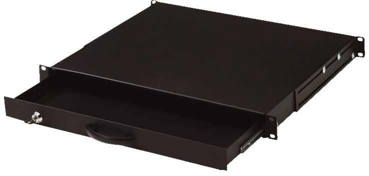 DIGITUS Schublade 1HE 483mm juodas abschliebar