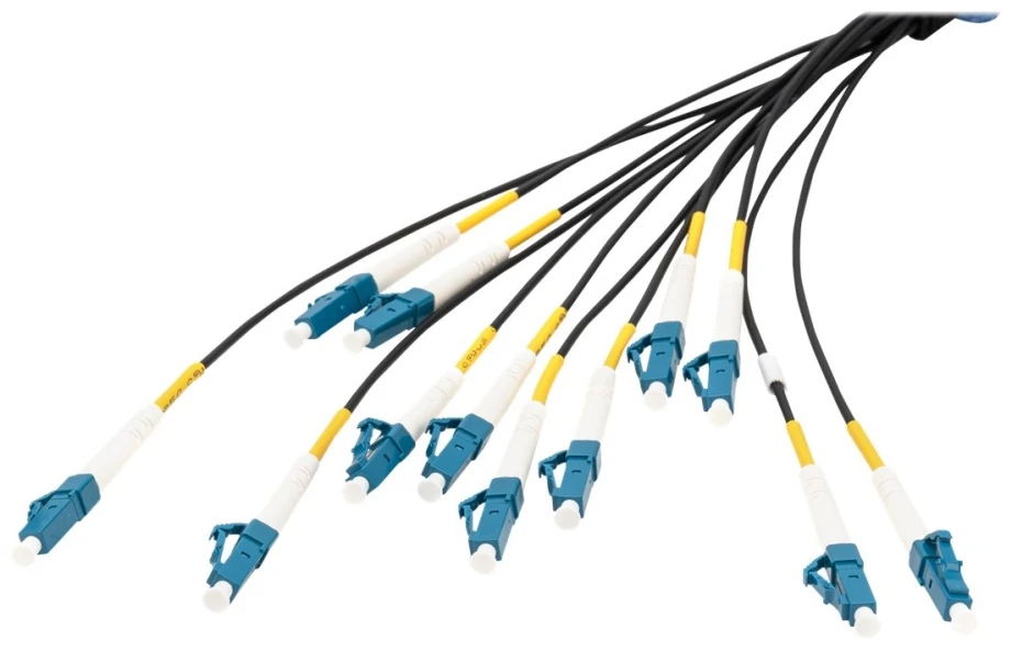 „Digitus Cables“ šviesolaidinis jungiklis, daugiamodis OS2, 12 skaidulų, LC/UPC – LC/UPC