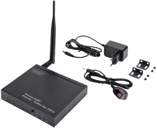 DIGITUS Receiver unit for Wireless HDMI® / Splitter Extender Set, 80 m
