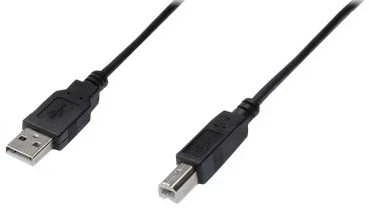 Assmann Electronic Digitus USB 2.0 HighSpeed jungties laidas USB A/USB BM/M 1.8m Juodas