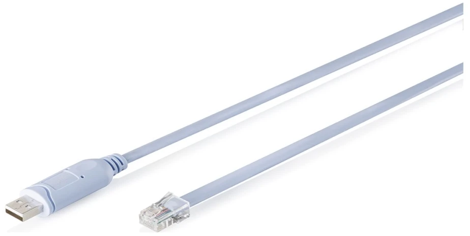 Digitus DA-70170 serijinis kabelis Permatomas 1,8 m USB A tipo RS-232