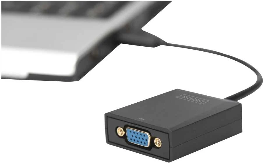 Assmann Electronic DIGITUS USB 3.0 į VGA adapteris įvesties USB išvestis VGA