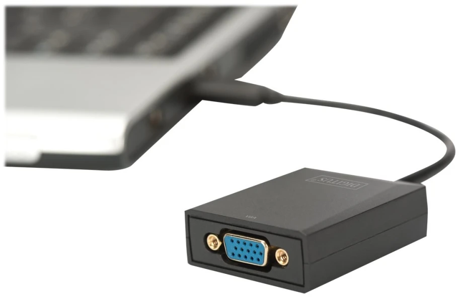 Assmann Electronic DIGITUS USB 3.0 į VGA adapteris įvesties USB išvestis VGA