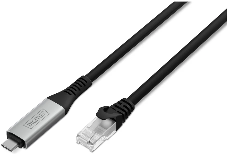 Digitus DIGITUS USB 3.2.RJ45 Ethernet Kabelis s/FTP - Kabelis - Digital/Daten