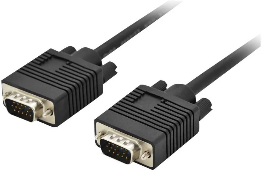 Digitus Assmann Electronic ASSMANN VGA Monitorius prijungimo kabelis HD15 M/M 5.0m 3Coax/7C 2xferrite bl