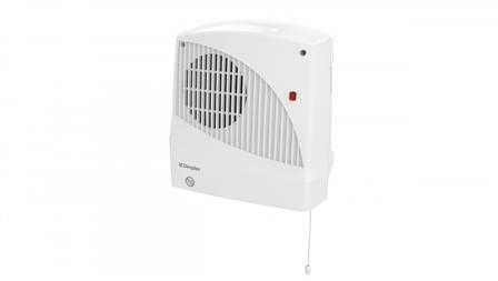 DIMPLEX Ventiliatorinis šildytuvas, montuojamas ant sienos, 1/2 kW, 230 V, 50 Hz, IP klasė 22
