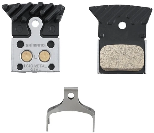Diskinių stabdžių kaladėlės Shimano L04C Metal