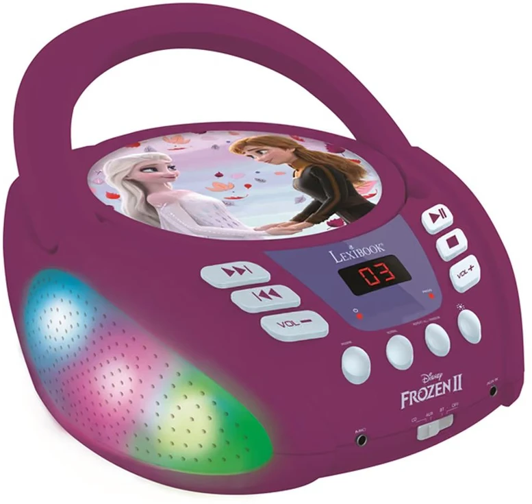 Lexibook,Disney Lexibook - Disney Frozen - Bluetooth CD grotuvas (RCD109FZ)