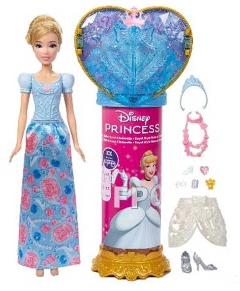 Mattel DISNEY PRINCESS JEWEL REVEAL Pelenės siurprizas (JHL50)