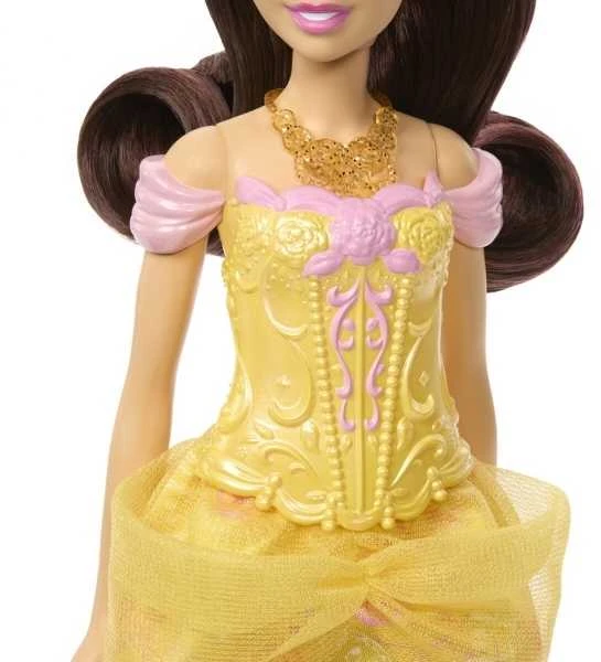 Mattel Lėlė Disney princesė Bella su istorija 2in1