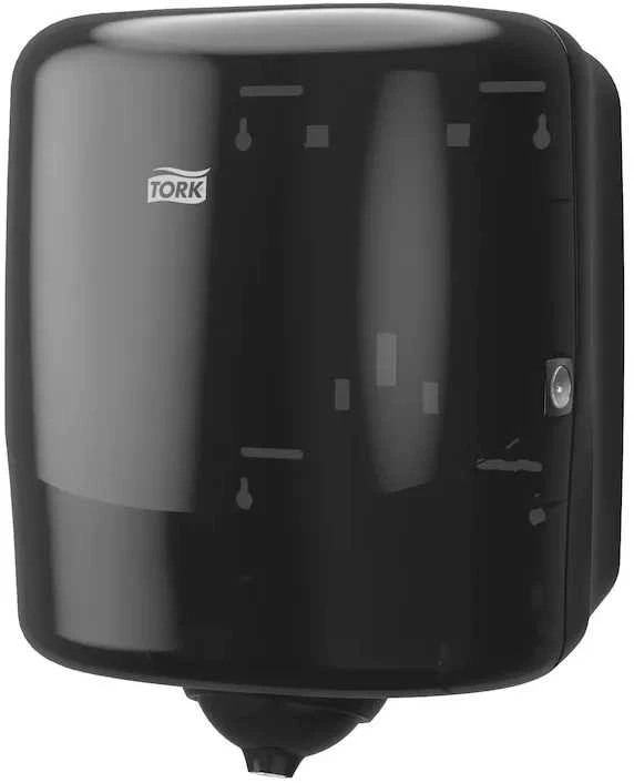 Dozatorius Tork Reflex™ M4 Centrinio padavimo dozatorius vieno lapo rankšluosčių ritinėliams, juodas