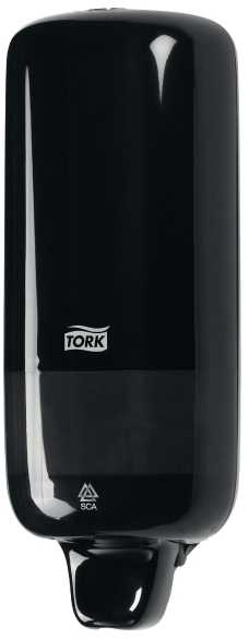 Skysto muilo laikiklis Tork S1 (560008), 1l, juodos spalvos, plastikinis