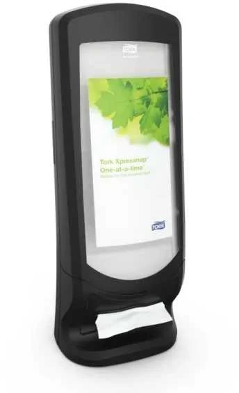 Servetėlių dozatorius TORK XPRESSNAP STAND, didelės talpos, 14.9 x 14.9 x 15.7 cm, juoda
