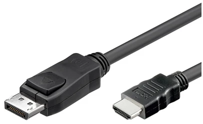 GoodConnections Kabelis Alcasa DisplayPort - HDMI 5m juoda (DP-HDMI5)