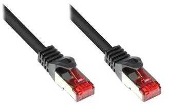 Efb Elektronik EFB EFB RJ45 Patchkabel S/FTP, Cat.6, LSZH, 3m, juodas