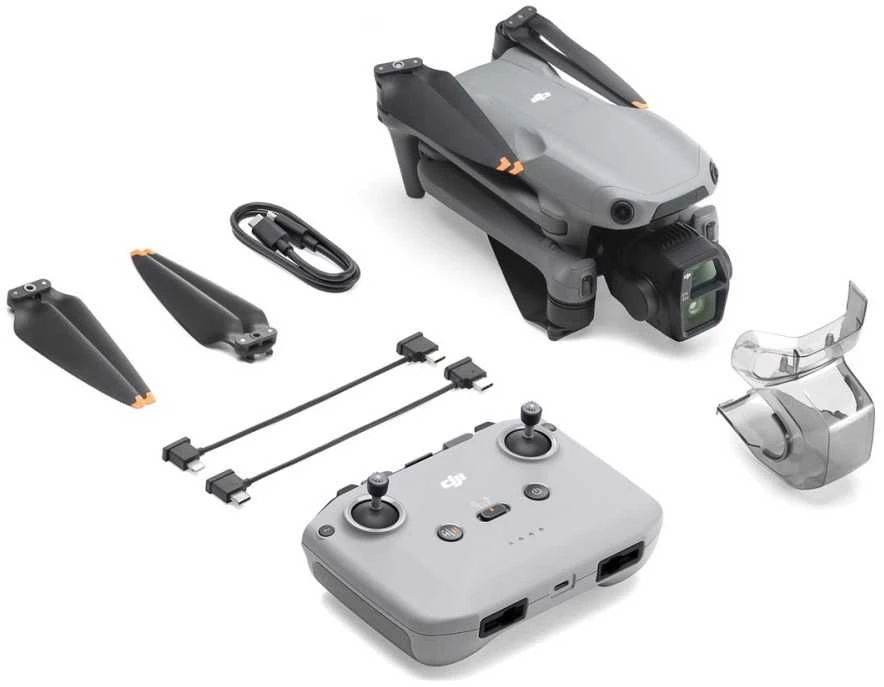 Dronas su valdikliu DJI Air 3S DJI RC-N3