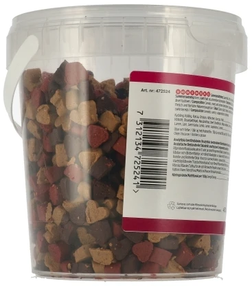 Dogman Pep Ups mini širdelės 450 g