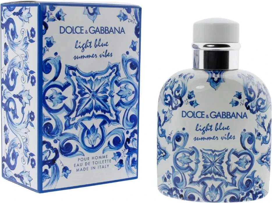 Kvepalai vyrams Dolce & Gabbana Light Blue Summer Vibes Pour Homme EDT, 125 ml