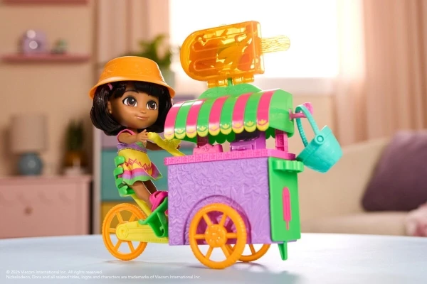 DORA THE EXPLORER Rinkinys „Saldumynų vežimėlis“