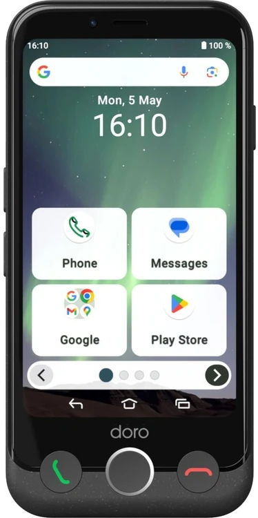 Išmanusis telefonas Doro Aurora A20 graphite