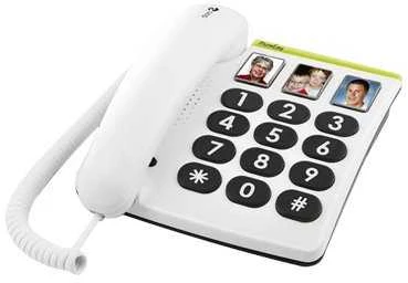 Išmanusis telefonas Doro PhoneEasy 331ph baltas
