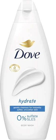 Dove Hydrate Kūno prausiklis Dušo želė