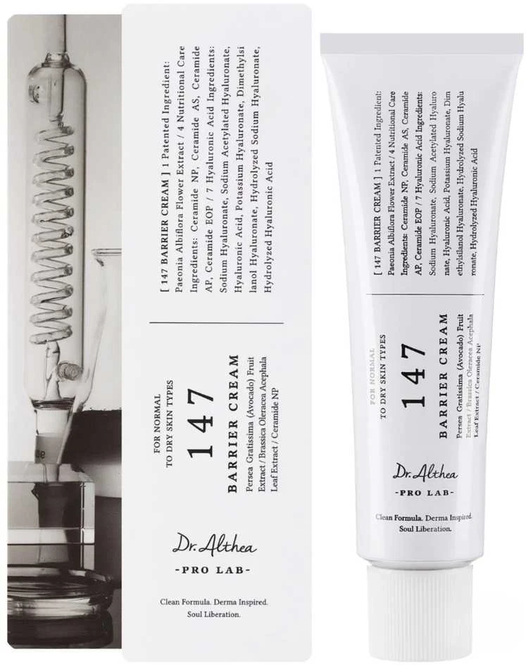 Dr. Althea Azulene 147HA Intensive Soothing Cream Intensyviai raminantis drėkinamasis veido kremas, 50 ml