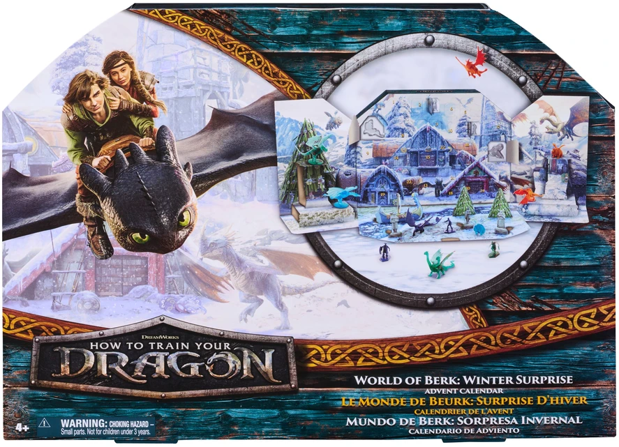 Figūrėlė Spin Master Dragons Advent Calendar 2026 (6076690)