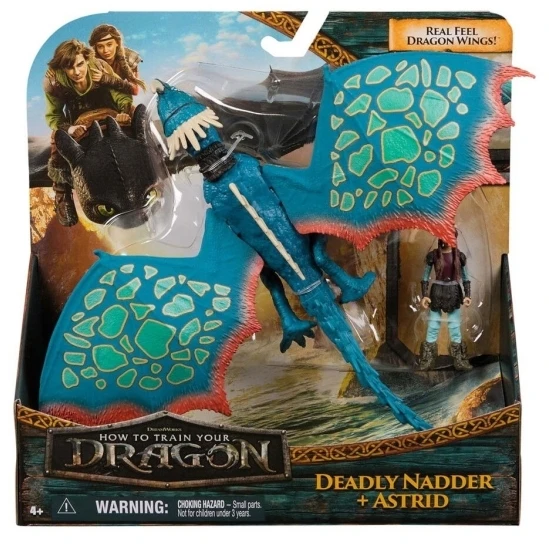 Dragons Drakonai – Vikingc Dragon-Deadly Nadder ir Astrid (6075558)
