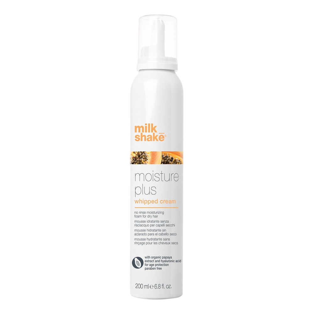 MILK_SHAKE moisture plus whipped cream drėkinamosios putos sausiems plaukams, 200ml