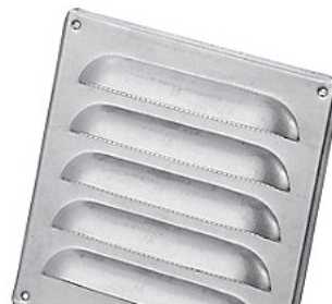 Duka Ventilation Žaliuzių langai 152.1 tipo, 150x150 mm, metaliniai