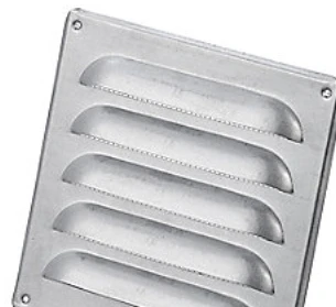 Duka Ventilation Žaliuzių langai 152.1 tipo, 150x150 mm, metaliniai