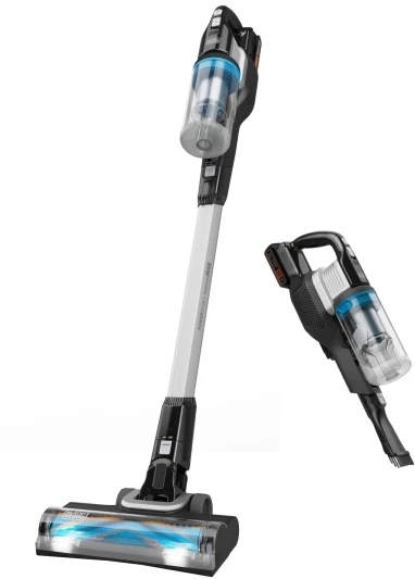Dulkių siurblys Black & Decker Juodas & Decker BHFEB520D1-QW stick vacuum/electric broom Baterija Dry Cyclonic Bagless Juodas, Sidabrinis, Transparent 2 Ah
