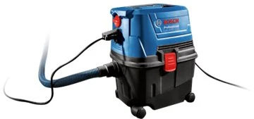 Bosch dulkių siurblys GAS 15 PS 15L su maitinimo lizdu įrankiui