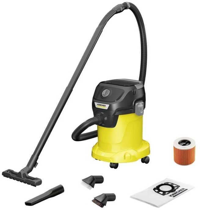 Dulkių siurblys Kärcher KWD 3 V-17/4/20/F 17 L Drum vacuum Dry&wet 1000 W Dust bag