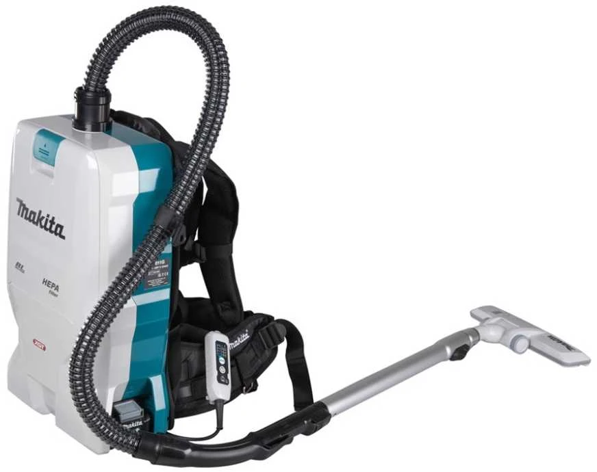 Makita VC011GZ Akumuliatorinis (kuprinė) dulkių siurblys 40V XGT, 6L, komplektuojama be akumuliatorių ir kroviklio!