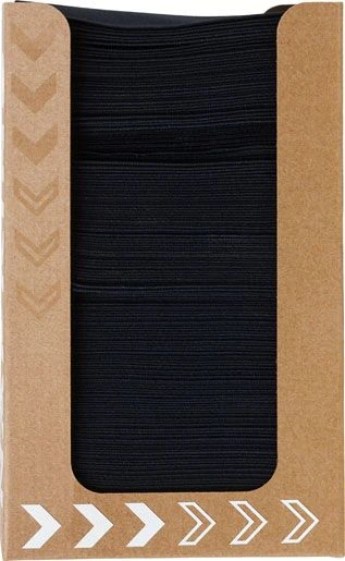 Servėtėlės Bio Duniminkštos 20x20 cm juodos popieriniam dozatoriui, 100 vnt./pak