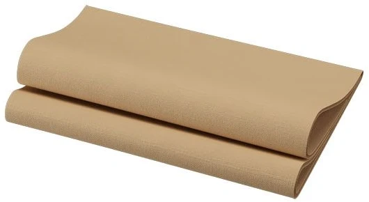 Servetėlės Bio Dunisoft Natural rudos 40 x 40 cm Rudos, 60 vnt./pak.
